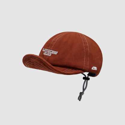 Orange Cotton Couple Baseball Cap