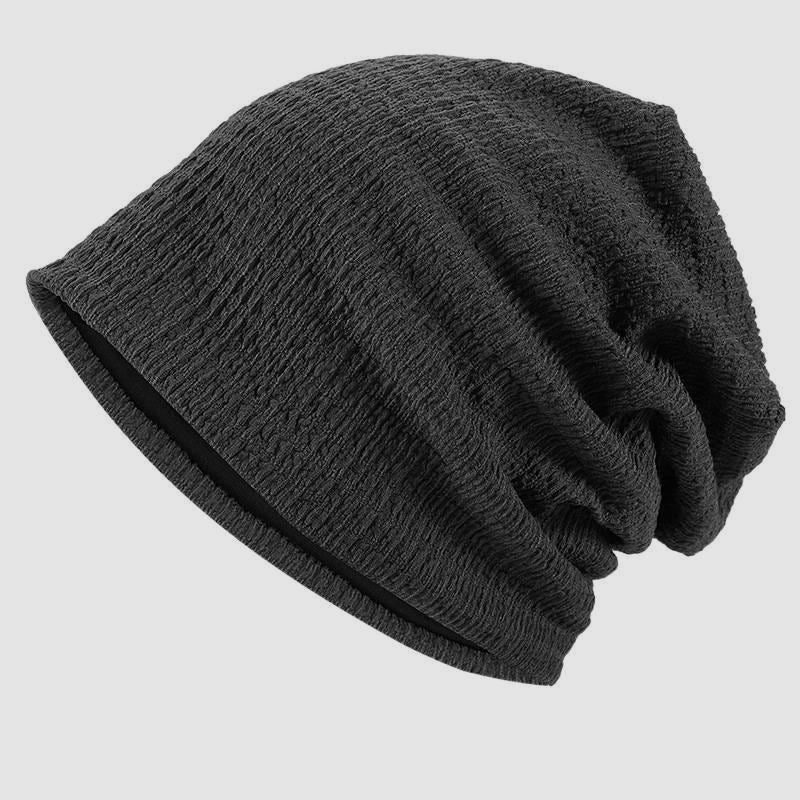 3D Texture Thin Beanie Hat