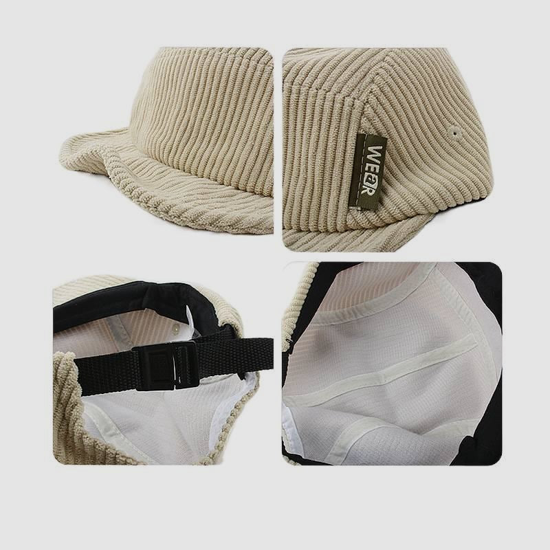 Corduroy 5-Panel Cap