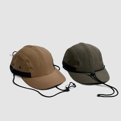 Casquette de baseball à cordon de serrage de style mécanique