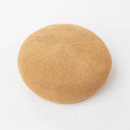 Summer Washi Beret Knitted Breathable Three-Dimensional Painter Hat