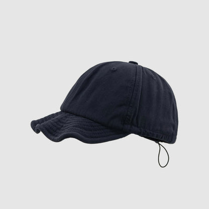 Casquette de baseball à cordon de serrage et dessus souple