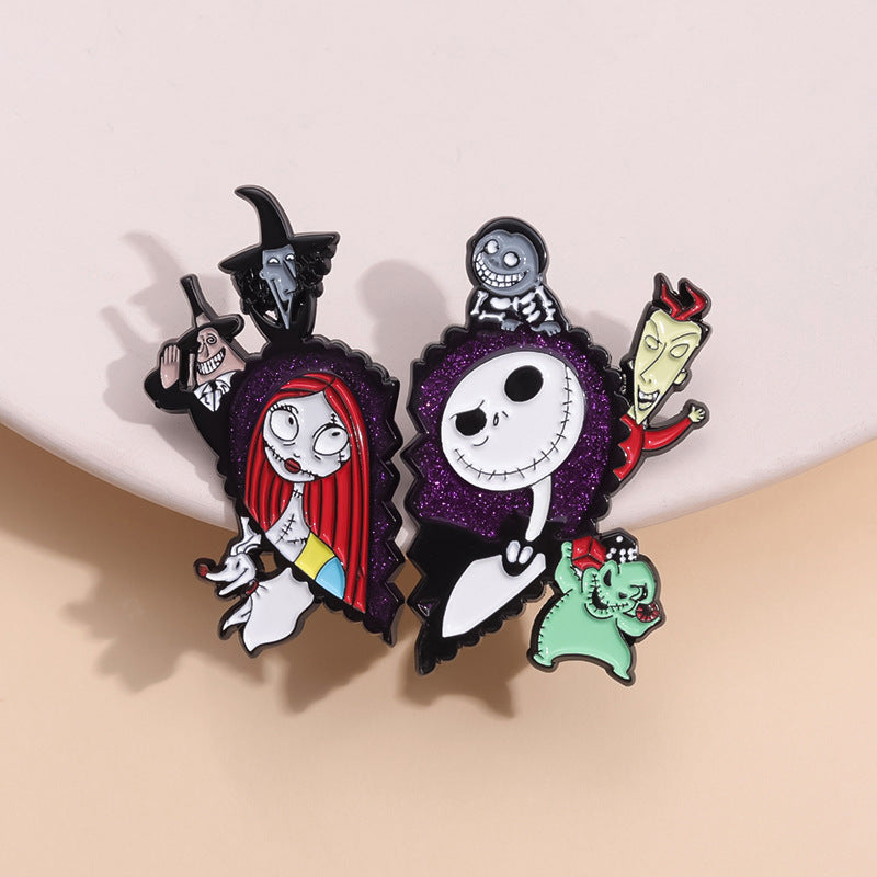 Halloween Jack Lisa Badge