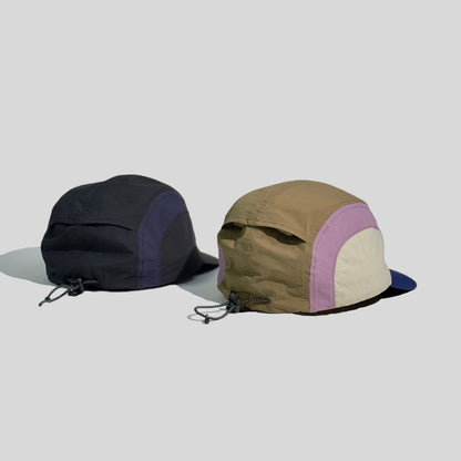 Five-Panel Quick-Dry Hat Outdoor Sun Protection Breathable Hiking Hat Baseball Cap