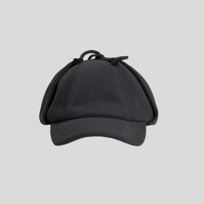 Polar fleece ear protection hat for outdoor cycling warmth