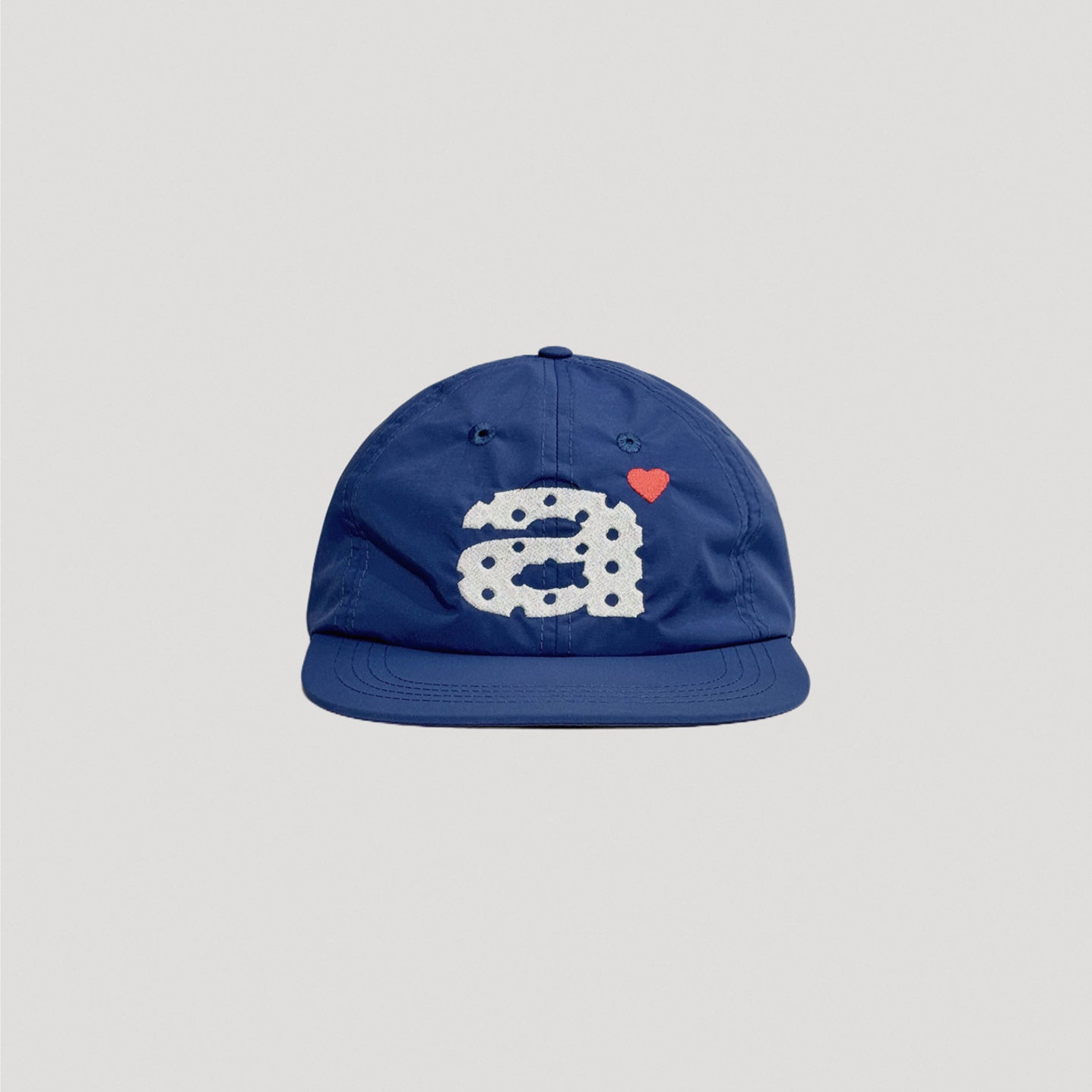 Summer quick-drying breathable love embroidered baseball cap