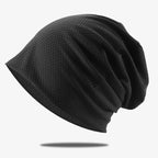 Breathable Mesh Slouch Beanie, Lightweight Casual Skull Cap