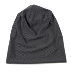 Breathable Mesh Slouch Beanie, Lightweight Casual Skull Cap