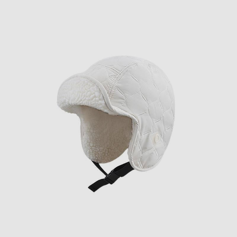 Reversible Lamb Wool Aviator Hat