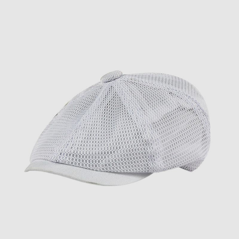 Breathable Mesh Flat Cap