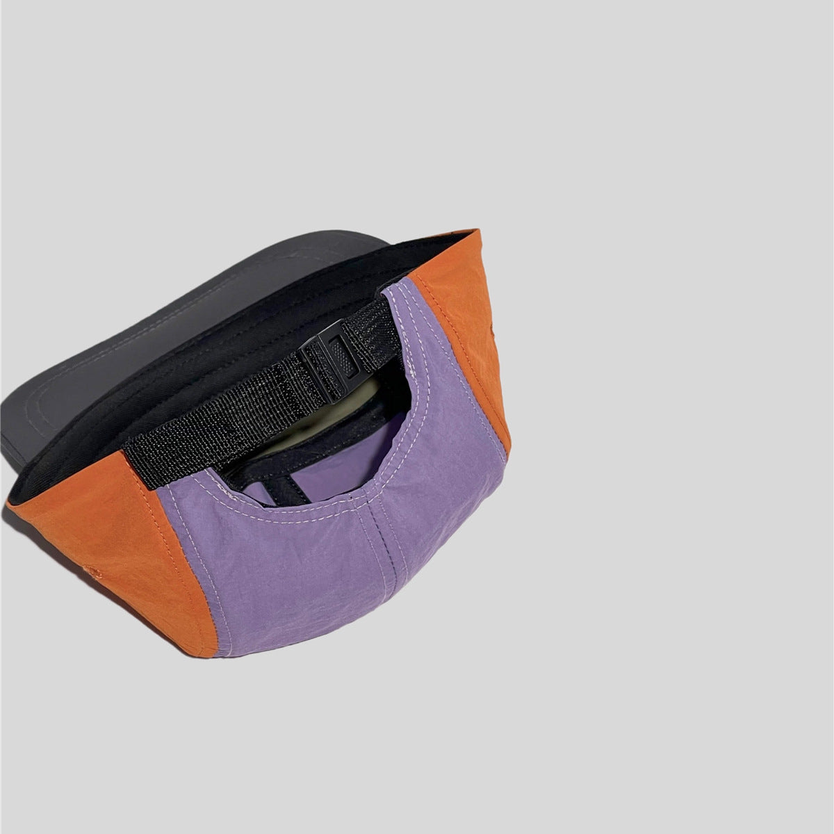 Casquette à 5 panneaux à séchage rapide Colorblock