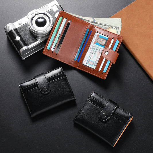Men's Multi-Card Slot Ultra-Thin Wallet Bank Card Holder