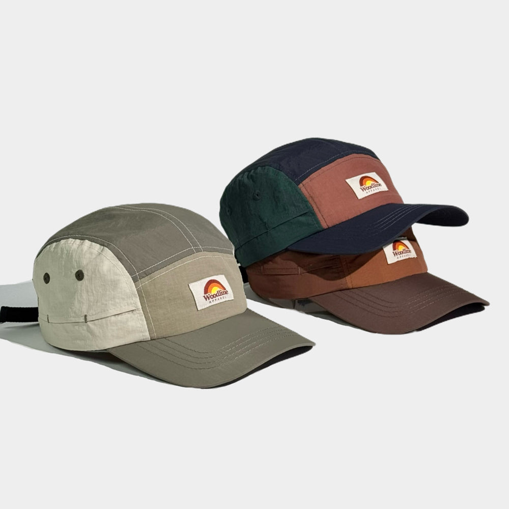 Color Collision Design 5 Panel Cap