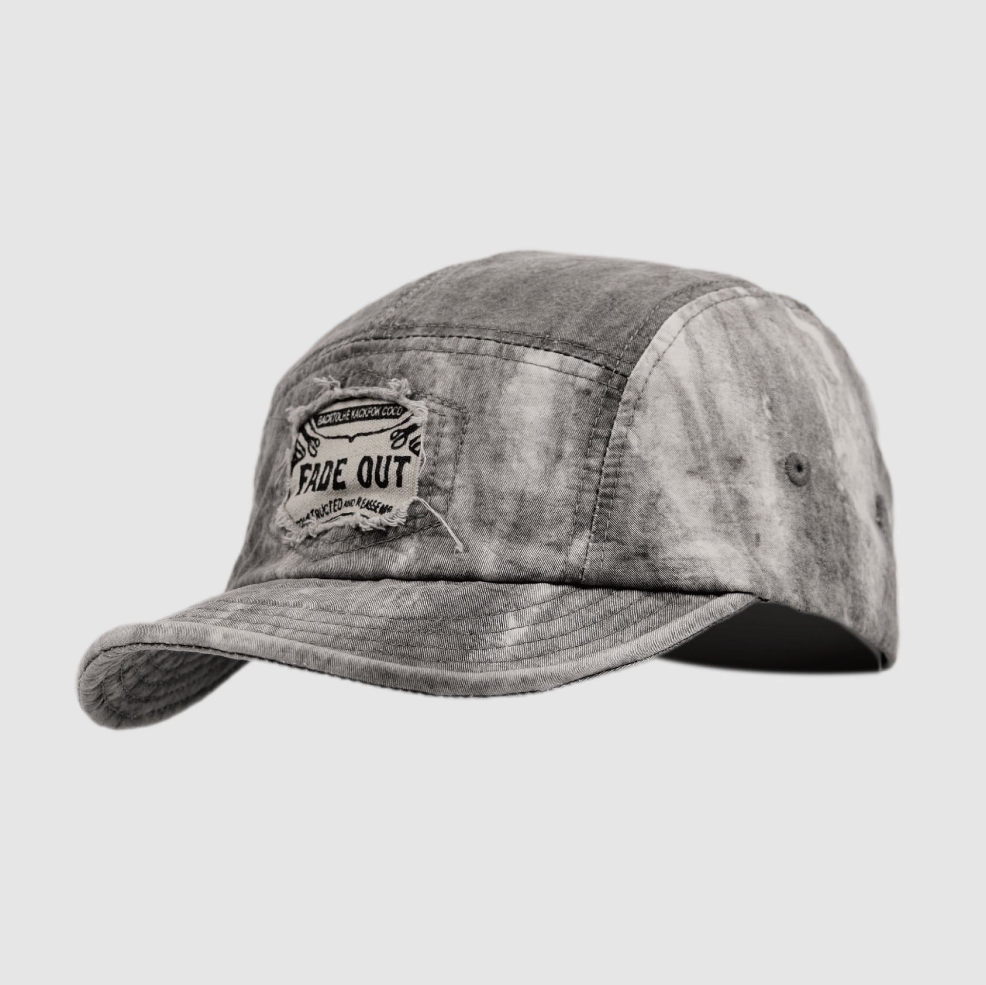 Washed Tie-Dye 5 Panel Cap