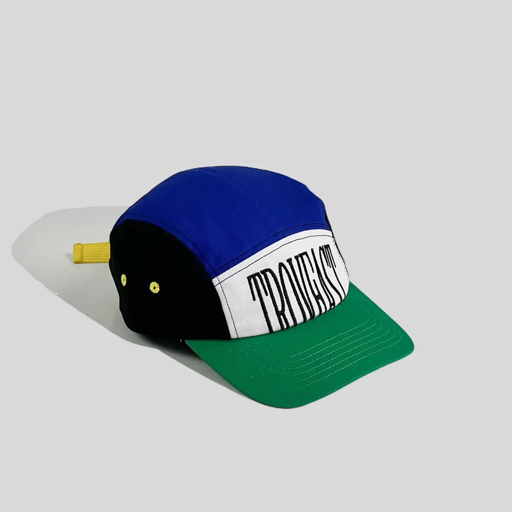Color Block Letter 5 Panel Cap