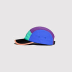Lightweight nylon outdoor cap featuring low profile crown and short brim