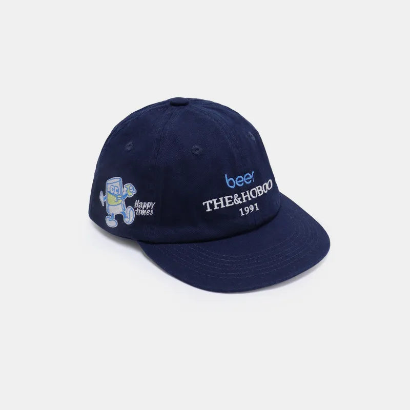 Beer Cartoon Dad Cap