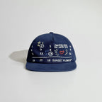 Vintage Doodle Embroidered Baseball Cap