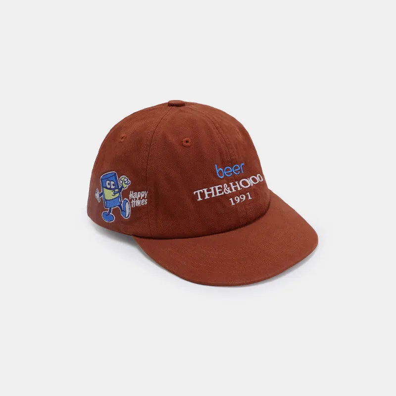 Beer Cartoon Dad Cap