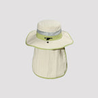 UPF 50+ sun hat with neck flap providing UV protection for outdoor activities